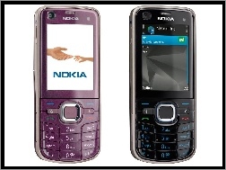 Czarna, Nokia 6220, Bordowa